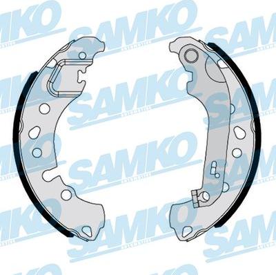 Samko 81193 - Комплект тормозных колодок, барабанные parts5.com