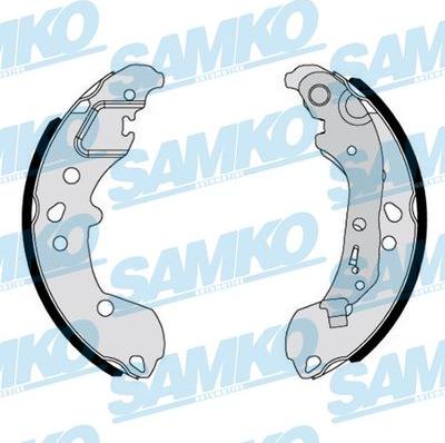 Samko 81192 - Комплект тормозных колодок, барабанные parts5.com