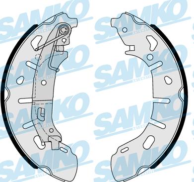 Samko 81101 - Комплект тормозных колодок, барабанные parts5.com