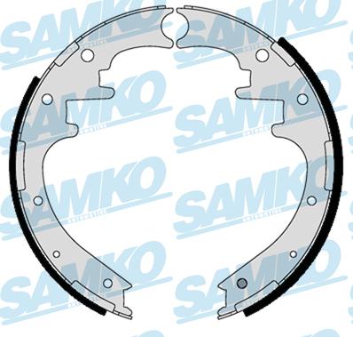 Samko 81125 - Juego de zapatas de frenos parts5.com