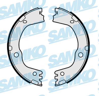 Samko 81177 - Комплект тормозных колодок, барабанные parts5.com