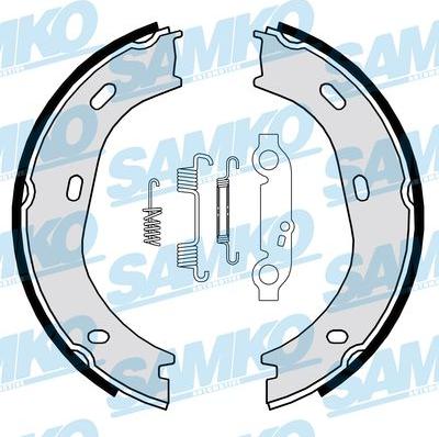 Samko 81839 - Комплект тормозных колодок, барабанные parts5.com