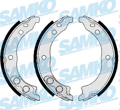 Samko 88900 - Комплект тормозных колодок, барабанные parts5.com