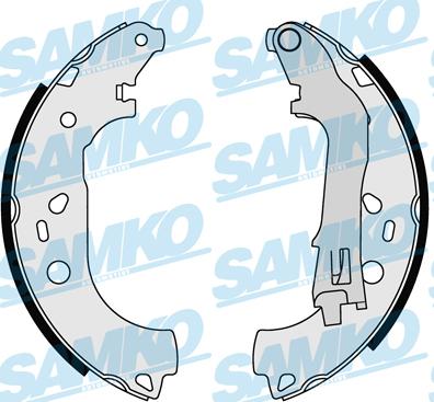 Samko 88590 - Комплект тормозных колодок, барабанные parts5.com