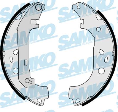 Samko 88550 - Комплект тормозных колодок, барабанные parts5.com