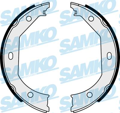 Samko 88090 - Комплект тормозных колодок, барабанные parts5.com