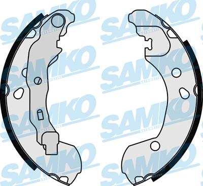 Samko 88180 - Комплект тормозных колодок, барабанные parts5.com