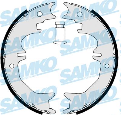 Samko 88850 - Комплект тормозных колодок, барабанные parts5.com