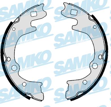 Samko 88270 - Комплект тормозных колодок, барабанные parts5.com