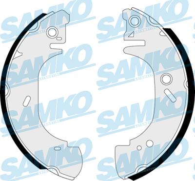 Samko 87400 - Комплект тормозных колодок, барабанные parts5.com