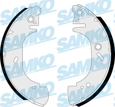 Samko 87410 - Комплект тормозных колодок, барабанные parts5.com