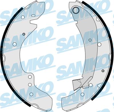 Samko 87110 - Комплект тормозных колодок, барабанные parts5.com