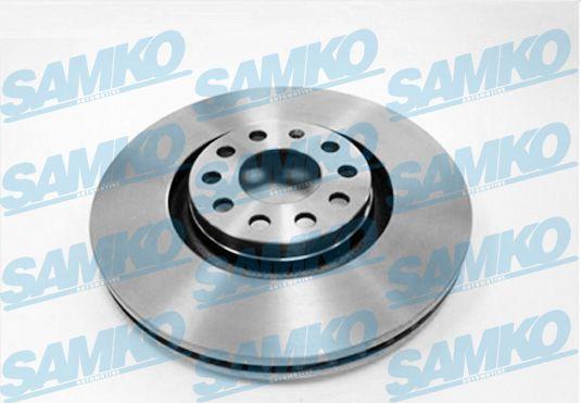 Samko A1561V - Тормозной диск parts5.com