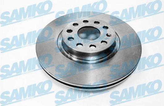 Samko A1004V - Тормозной диск parts5.com