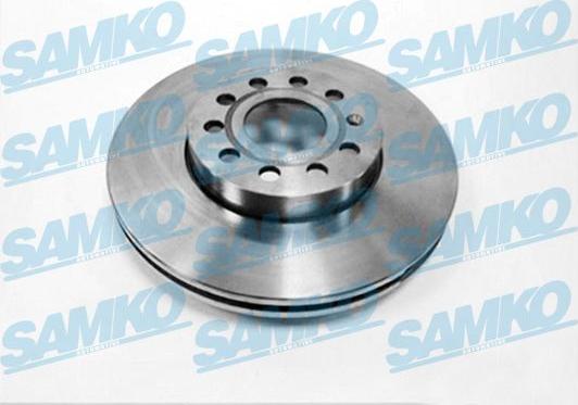 Samko A1002V - Тормозной диск parts5.com