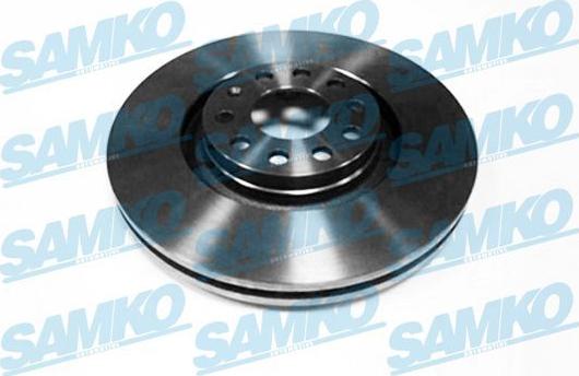 Samko A1028V - Тормозной диск parts5.com