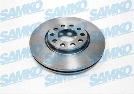 Samko A2009V - Тормозной диск parts5.com