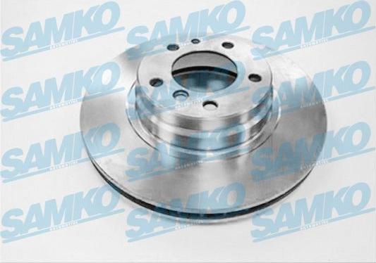 Samko B2411V - Тормозной диск parts5.com