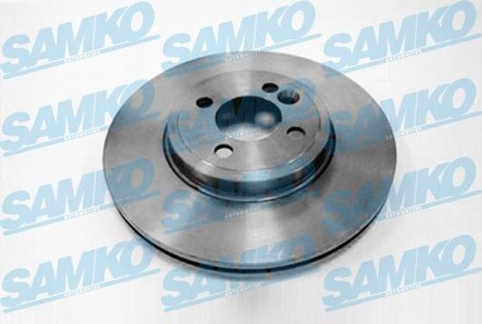 Samko B2025V - Тормозной диск parts5.com