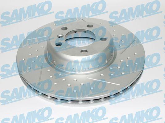 Samko B2105VBR - Тормозной диск parts5.com