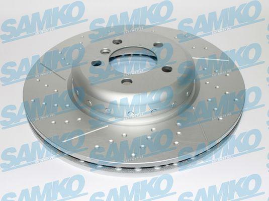 Samko B2103VBR - Тормозной диск parts5.com