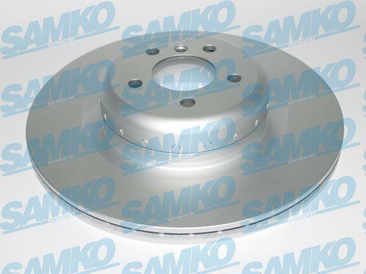 Samko B2107VBR - Тормозной диск parts5.com