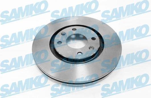 Samko C1261V - Тормозной диск parts5.com