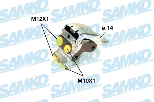 Samko D12002 - Регулятор тормозных сил parts5.com