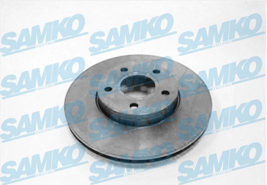 Samko F1028V - Тормозной диск parts5.com