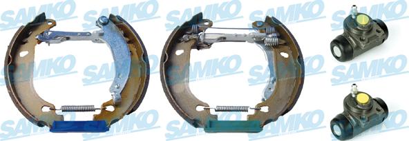 Samko KEG452 - Комплект тормозных колодок, барабанные parts5.com