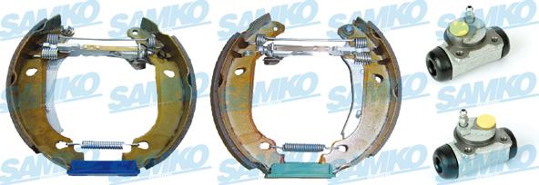 Samko KEG203 - Комплект тормозных колодок, барабанные parts5.com