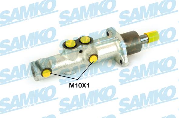 Samko P09723 - Главный тормозной цилиндр parts5.com