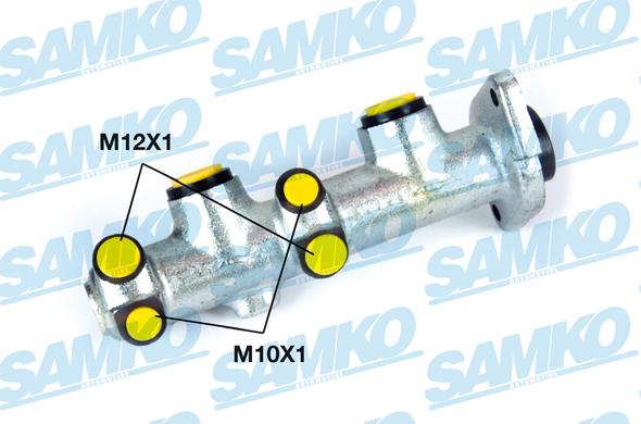 Samko P06633 - Главный тормозной цилиндр parts5.com