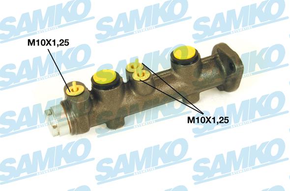 Samko P07478 - Главный тормозной цилиндр parts5.com