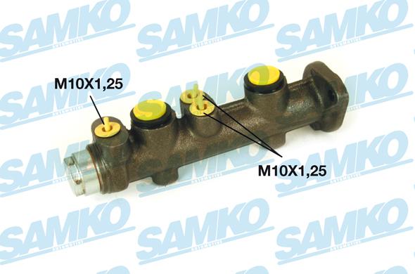 Samko P07031 - Главный тормозной цилиндр parts5.com