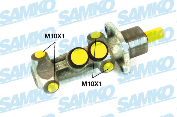 Samko P07724 - Главный тормозной цилиндр parts5.com