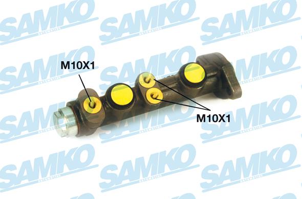 Samko P07721 - Главный тормозной цилиндр parts5.com