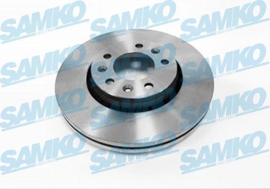 Samko P1007V - Тормозной диск parts5.com