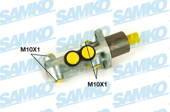 Samko P12140 - Главный тормозной цилиндр parts5.com