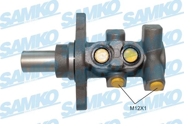 Samko P30877 - Главный тормозной цилиндр parts5.com