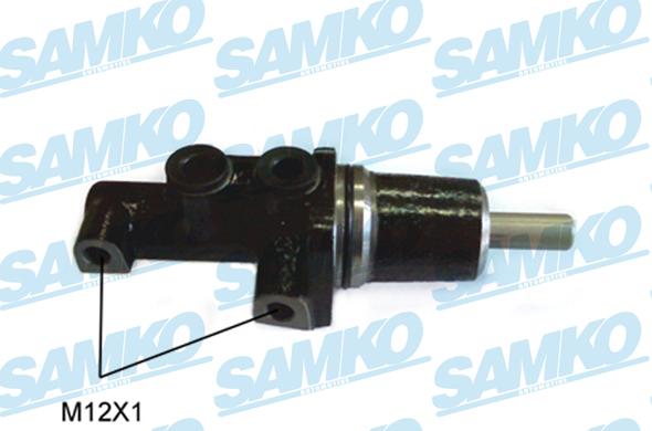 Samko P30353 - Главный тормозной цилиндр parts5.com