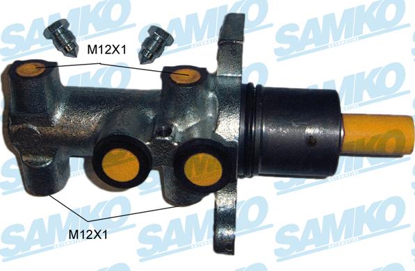 Samko P30334 - Главный тормозной цилиндр parts5.com