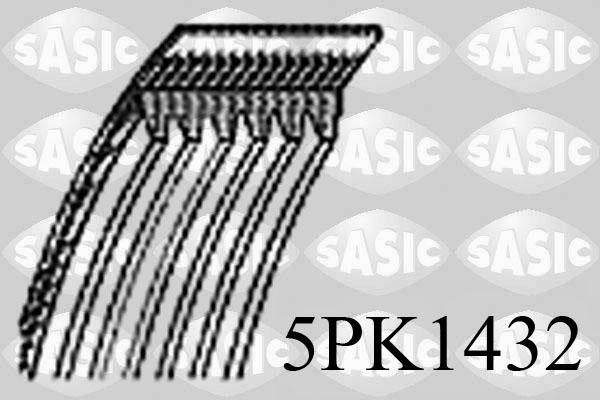 Sasic 5PK1432 - Correa trapecial poli V parts5.com