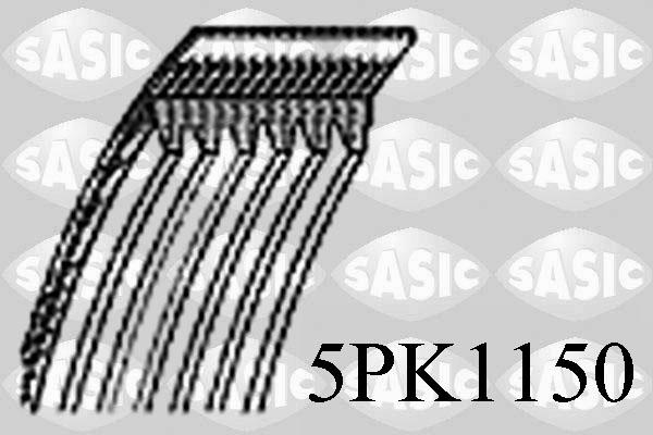 Sasic 5PK1150 - Поликлиновой ремень parts5.com