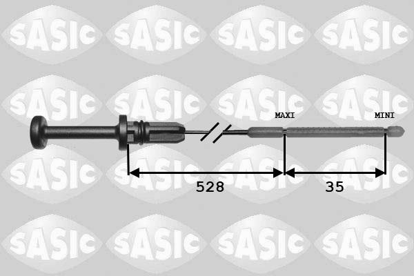 Sasic 1940007 - Указатель уровня масла parts5.com