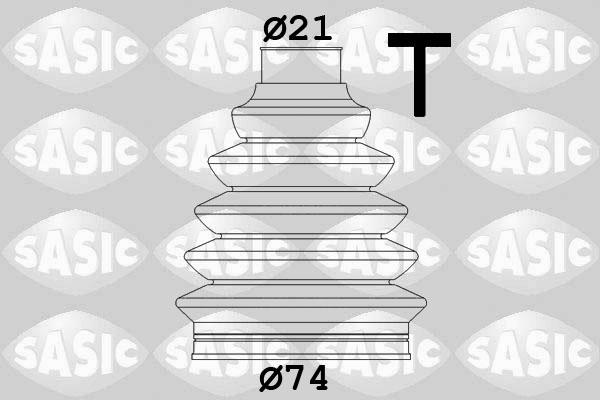 Sasic 1900017 - Пыльник, приводной вал parts5.com