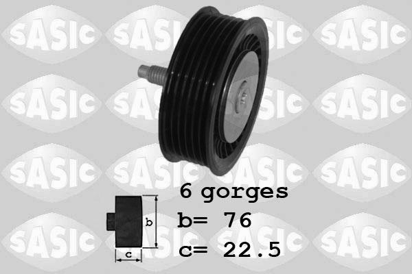 Sasic 1624058 - Направляющий ролик, поликлиновый ремень parts5.com