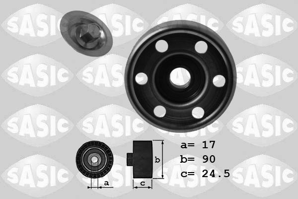 Sasic 1626167 - Deflection / Guide Pulley, v-ribbed belt parts5.com