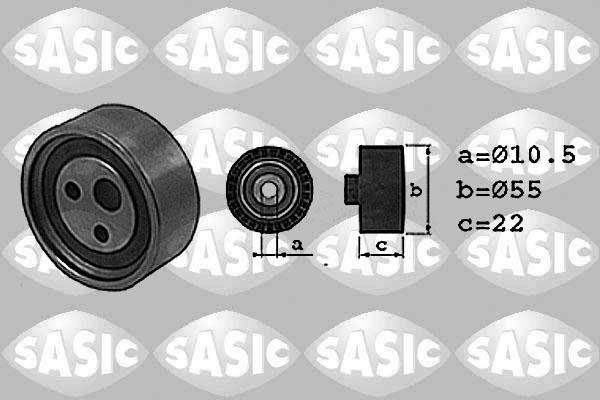 Sasic 1704001 - Натяжной ролик, ремень ГРМ parts5.com