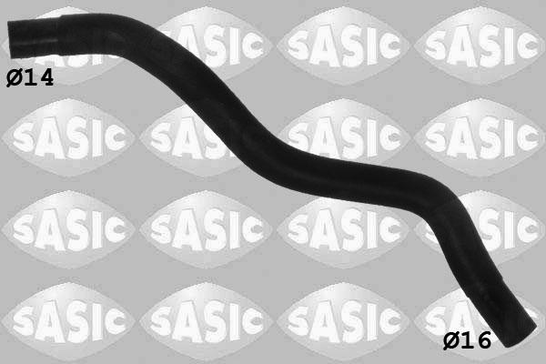 Sasic 3400185 - Шланг радиатора parts5.com